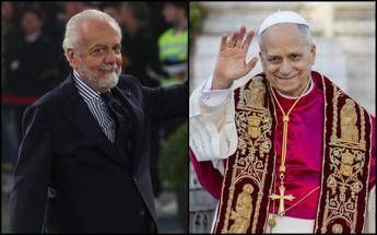 Papa Leone accoglie il Napoli: &quot;Scudetto gran traguardo&quot;. Il dono di De Laurentiis