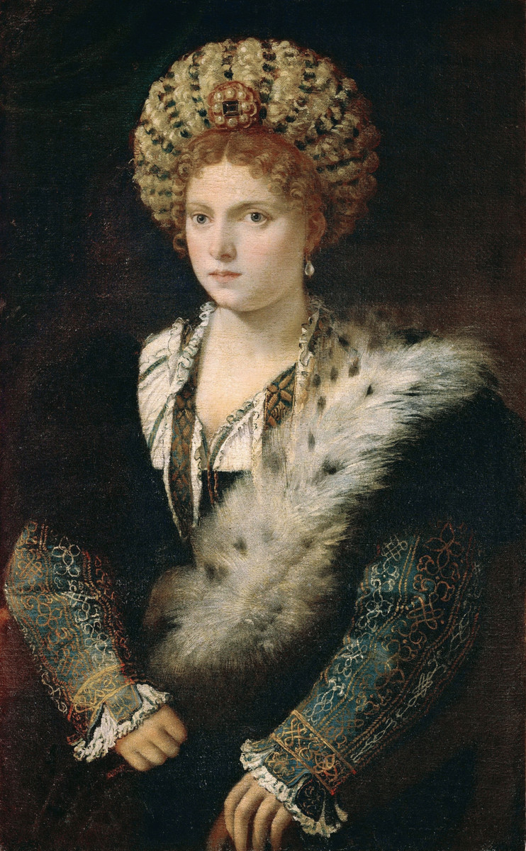 LIBRARTE: Ritratto di Isabella d’Este di Tiziano