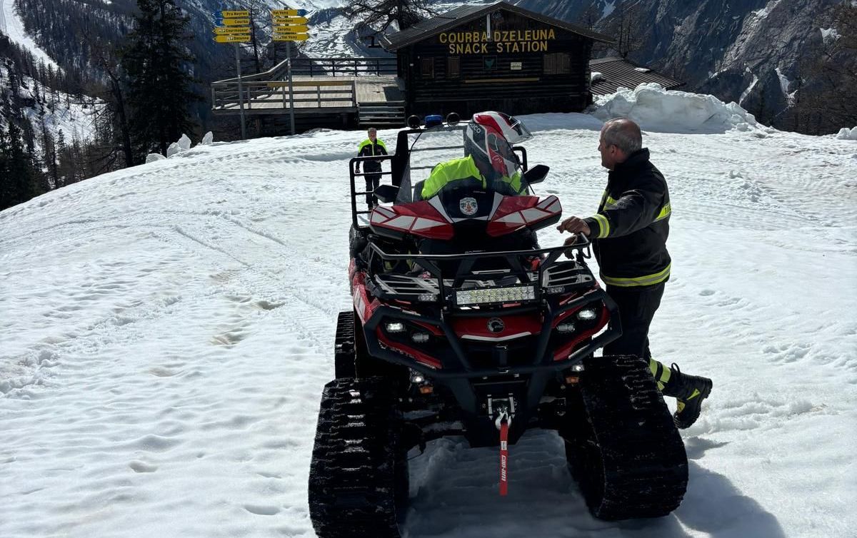 Courmayeur, soccorso in quota: l’intervento impeccabile dei Vigili del Fuoco