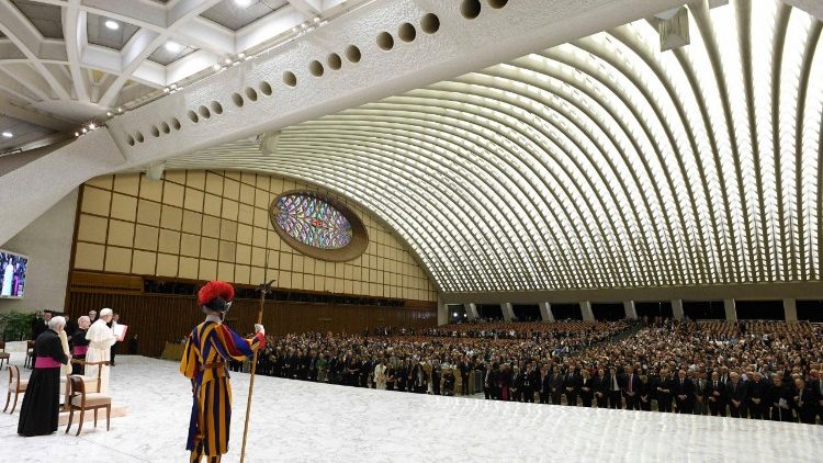 Uno scorcio dell'Aula Paolo VI 