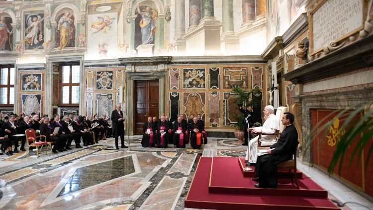 Un momento dell'udienza
