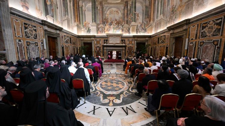 La Sala Clementina del Palazzo Apostolico
