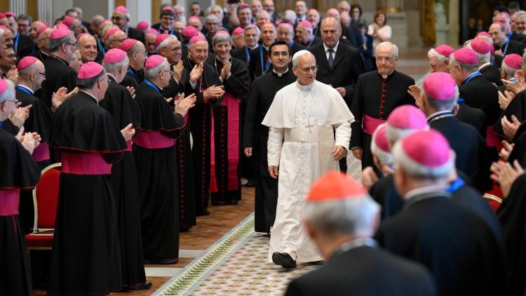 L'udienza nell'Aula delle Benedizioni