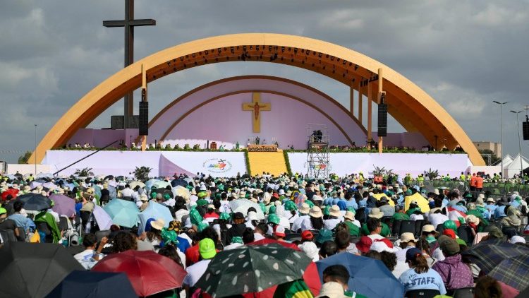 Il palco di Tor Vergata