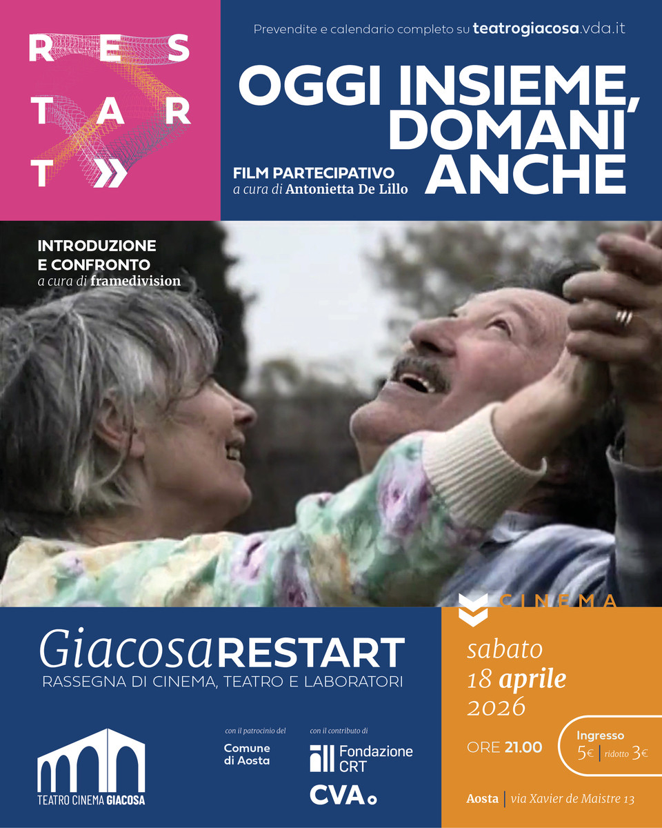 Giacosa Restart: tra cinema e introspezione, il weekend del Teatro Giacosa si apre alla comunità