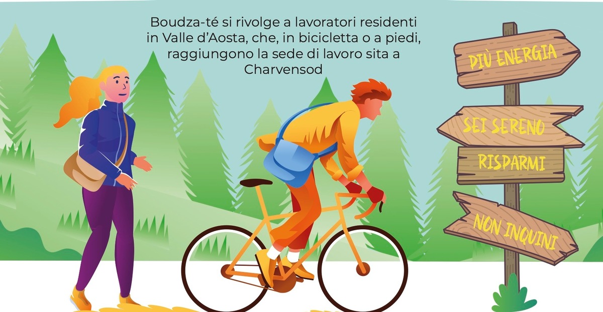 Boudza-té, a Charvensod la mobilità sostenibile diventa stile di vita