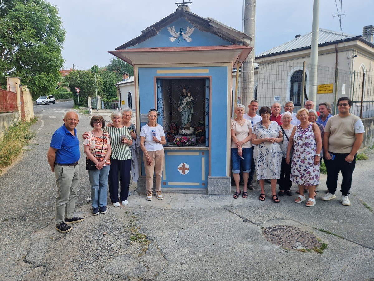 Restaurato e inaugurato il pilone dei Blando: un pezzo di storia rurale restituito alla comunità