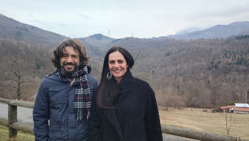 Antonio Biella, Direttore Generale di S.Bernardo con Barbara Simonelli, giornalista di MoreNews