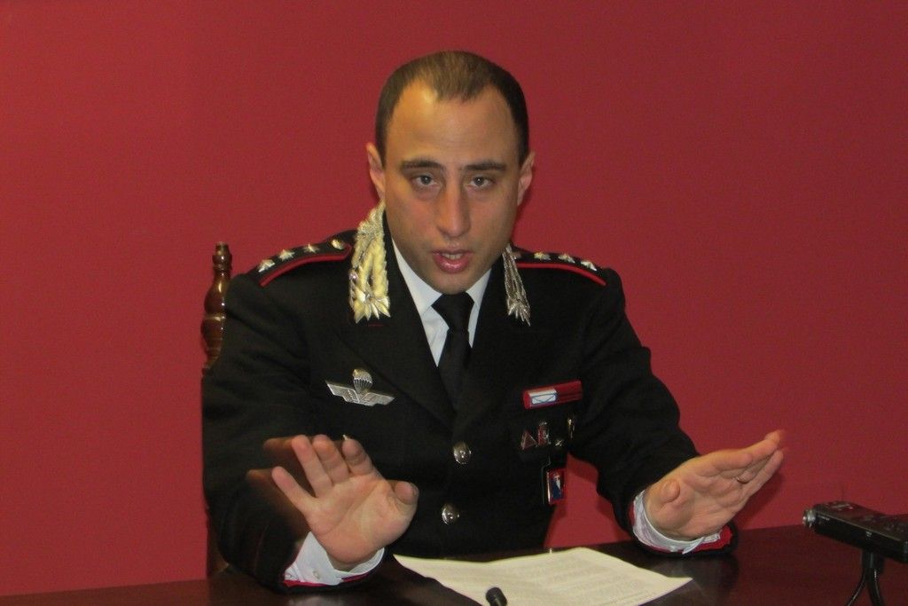 Il Capitano dell'Arma Danilo D'Angelo