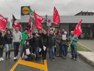 Dipendenti Lidl di Saint Christophe