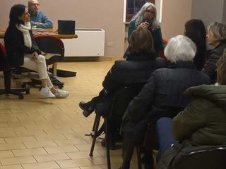 sinistra Alessia Astolfi (Vice Presidente associazione) e Deborah Di