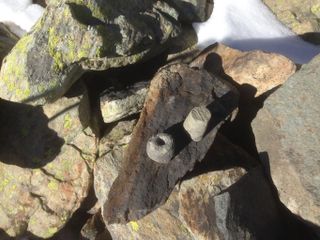 Reperti a quota 2500 m