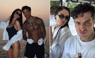 Tony Effe, la fuga romantica con Giulia De Lellis alle Maldive: il selfie di coppia
