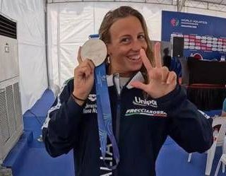 Mondiali nuoto Singapore, Taddeucci tris d'argento nella 3 kn sprint Mondiali nuoto Singapore, Taddeucci tris d'argento nella 3 kn sprint