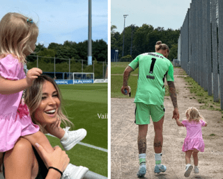 Diletta Leotta con la figlia Aria, visita speciale a papà Karius: "La felicità" Diletta Leotta con la figlia Aria, visita speciale a papà Karius: "La felicità"