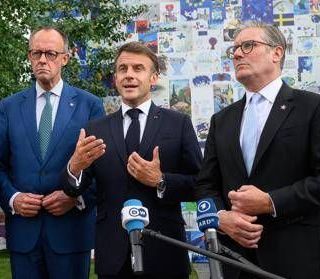 Gb, Francia e Germania: "Cessate il fuoco a Gaza, Israele revochi immediatamete stop ad aiuti" Gb, Francia e Germania: "Cessate il fuoco a Gaza, Israele revochi immediatamete stop ad aiuti"