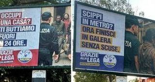 Roma, Lega contro il Campidoglio: "Censura nostri manifesti su decreto sicurezza" Roma, Lega contro il Campidoglio: "Censura nostri manifesti su decreto sicurezza"