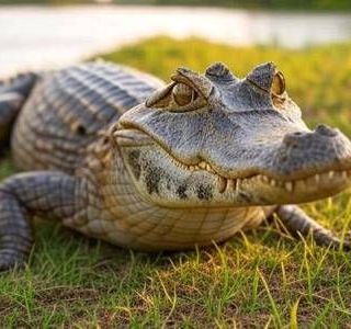 Ladispoli e il mistero del caimano libero tra foto e scherzi Ladispoli e il mistero del caimano libero tra foto e scherzi