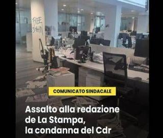 Assalto a redazione La Stampa, 34 identificati e denunciati