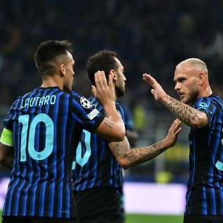 Inter-Slavia Praga 3-0, doppietta di Lautaro e gol di Dumfries