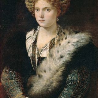 LIBRARTE: Ritratto di Isabella d’Este di Tiziano