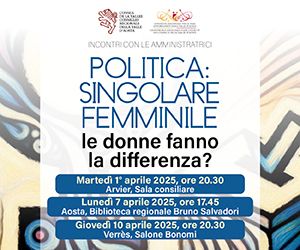 Ciclo di incontri dedicati alla partecipazione delle donne alla vita politica