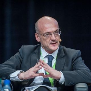 Matteo Guerrini, ospite del Circolo Valdostano della Stampa