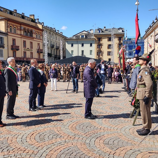25 Aprile in Piazza Chanoux: Gianni Nuti richiama la Resistenza per rigenerare la speranza
