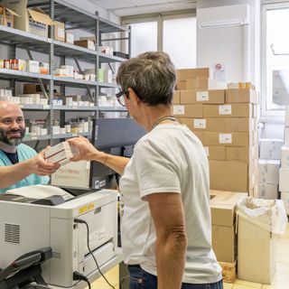 Punto distribuzione per i citadini