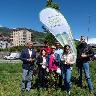 Chiudono il gruppo a sn l'assessore Corrado Cometto e a ds Loris Sartore