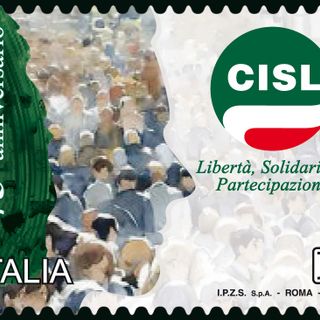 Un francobollo per la libertà: la CISL festeggia 75 anni con Poste Italiane