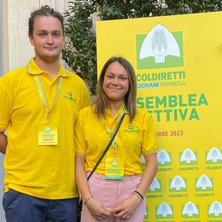 Fabien Bionaz e Stephanie Anselmet, punte di diamante dei giovani agricoltori valdostani di Coldiretti
