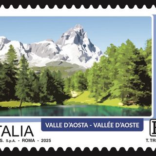 Il Cervino protagonista di uno dei francobolli emessi  dal Ministero del Made in Italy