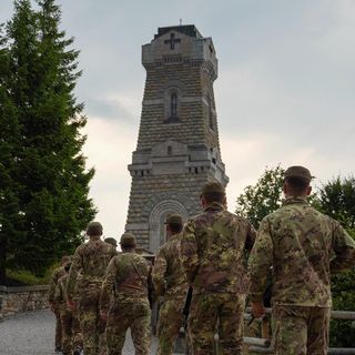 Alpini all'Ossario