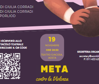 Meta – contro la violenza: teatro e rugby per educare al rispetto