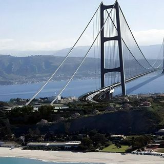 Rendering Ponte sullo Stretto Progetti Progetti