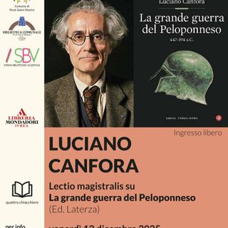 Canfora e Dionigi a Pont-Saint-Martin: la storia antica dialoga con la scuola del futuro