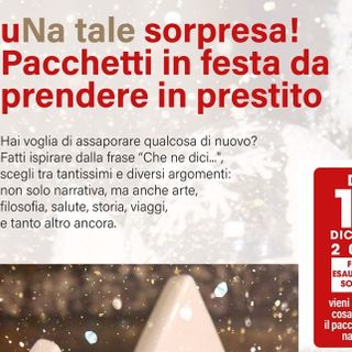 “uNa tale sorpresa! Pacchetti in festa da prendere in prestito”: l’iniziativa natalizia della Biblioteca regionale di Aosta