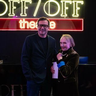 Alessio Franco e Elena Croce Presidente in carica e Presidente onorario della Fondazione