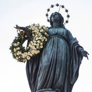 L’8 dicembre, omaggio del Papa all’Immacolata in Piazza di Spagna