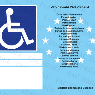 Ad Aosta il contrassegno disabili diventa davvero europeo