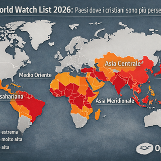 Infografica IA cristiani perseguitati