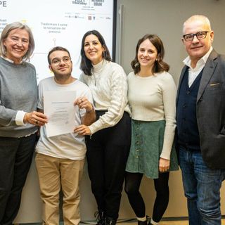 Da sx Roberta Balbis, Lorenzo Ray Diotis Simonetta, Silvia Lai, Federica Magliano, Fabio Bolzoni