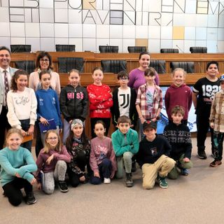 Portes ouvertes al Consiglio Valle: visita della classe V della scuola primaria di La Salle