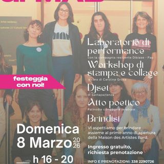 Bard, la Maison des Artistes compie un anno: festa l’8 marzo tra workshop e dj set