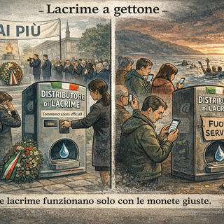 Le lacrime a gettone, manuale di ipocrisia contemporanea