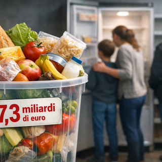 Spreco alimentare: oltre 7 miliardi di euro finiscono ancora nella spazzatura. Serve un cambio di passo culturale e strutturale