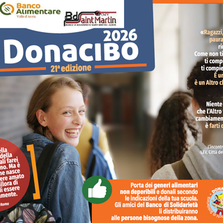 Donacibo, il gesto che educa: scuole valdostane in prima linea contro lo spreco e la povertà