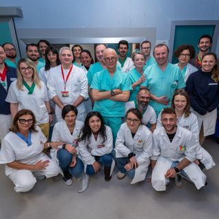 L' équipe di Fisica sanitaria e di Radiologia