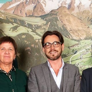 I Consiglieri di Courmayeur La Via Nuova, da sn: André Savoye, Daniela Scalvino, Massimo Sottile e Fabrizia Derriard